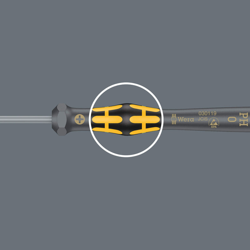 1550/6 ESD Screwdrvr set for electronic applications