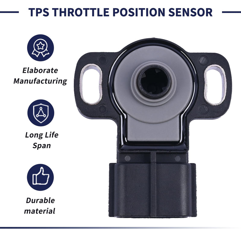 21176-2112 TPS Throttle Position Sensor Compatible with Kawasaki Mule 4000 4010 4X4 4010 TRANS4X4 2009-2020 Replace 2C0-85885-00 16163-0793