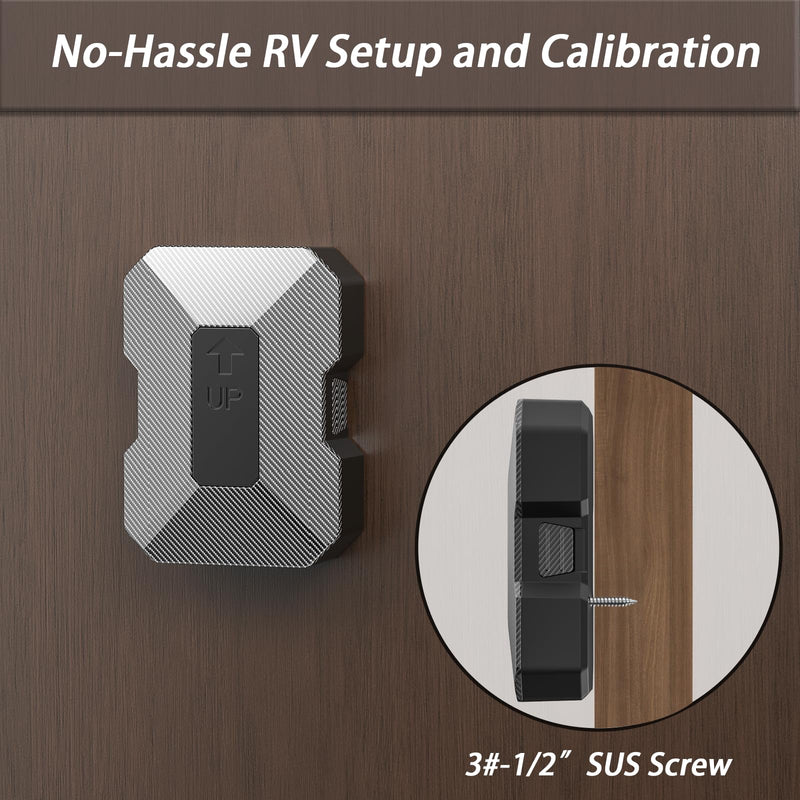 Wireless RV Leveling System - American Design User-Friendly Only for Android Phone App With Real-Time Precise Leveling Measurements, Advanced RV Level Camper Must Have Accessory, Battery-powered