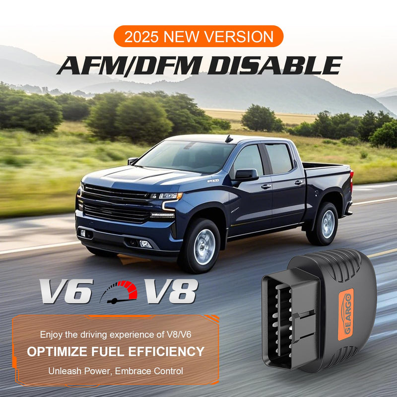 AFM Disabler Active Fuel Management – V8/V6 Mode(4.3L 5.3L 6.0L 6.2L) (Black) Black