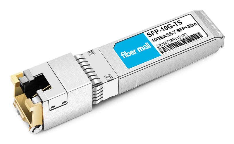 10G SFP+ to RJ45 for Cisco Meraki MA-SFP-10G-T 10GBASE-T SFP+ Copper RJ-45 30m Transceiver Module 10GBase-T: 30m