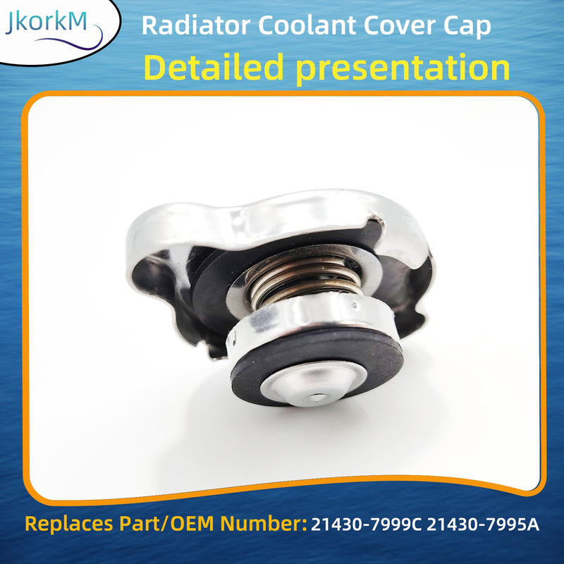 21430-7999C Radiator Cap Compatible With Nissan 200SX 350Z 370Z Infiniti FX45 FX35 21430-7995A Radiator Coolant Cover Cap OEM 21430-7999C 21430-7995A 214307996C 214307999A (88kPa (0.9))