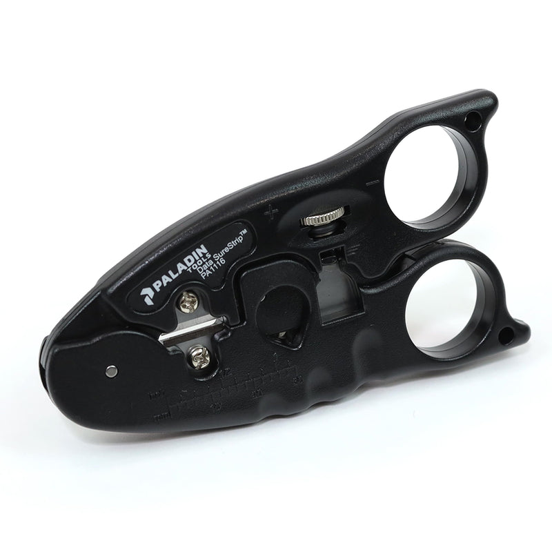 Paladin Tools PA1116 Network Cable Cutter and Wire Stripper Tool | POE Ethernet CAT3 CAT5 CAT5E CAT6 (Professional Grade)
