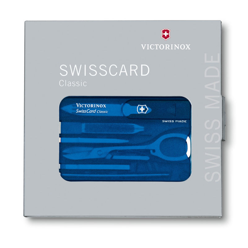 Victorinox Swiss Army Swiss Card, Translucent Sapphire