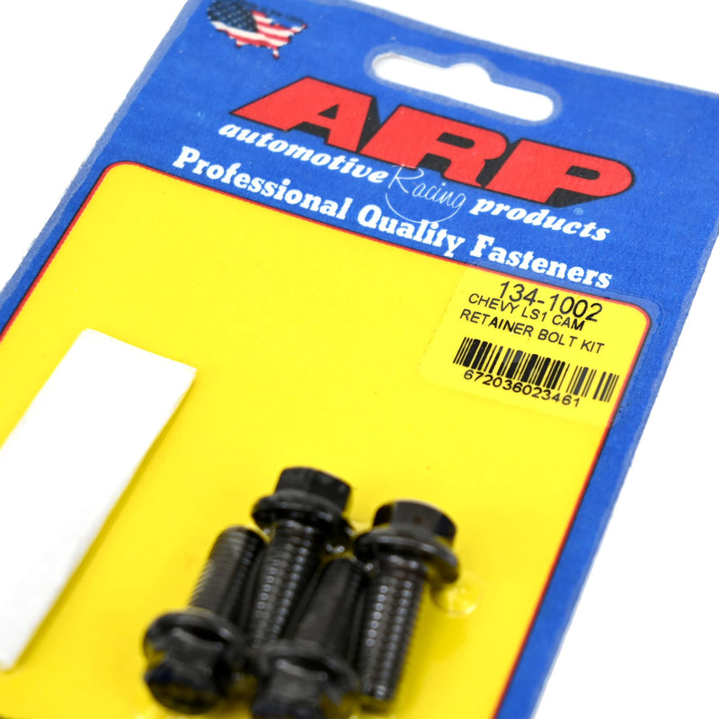 Michigan Motorsports Camshaft Thrust Retainer Plate LS Includes Flat Head Bolt Kit ARP 134-1002 Gen III IV 4.8 5.3L 6.0L 6.2L LSX LS1 LQ4 LQ9 LS2 LS3