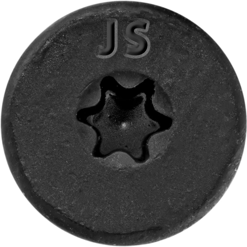 Jake Sales 15x3 Black Wafer Head Structural Lag Screws. Used for Log Construction, Timber Framing, Laminated Beams and Pole Barns Among Other Uses. T-30 Torx/Star Drive (50 Count) 15x3" 50 Count