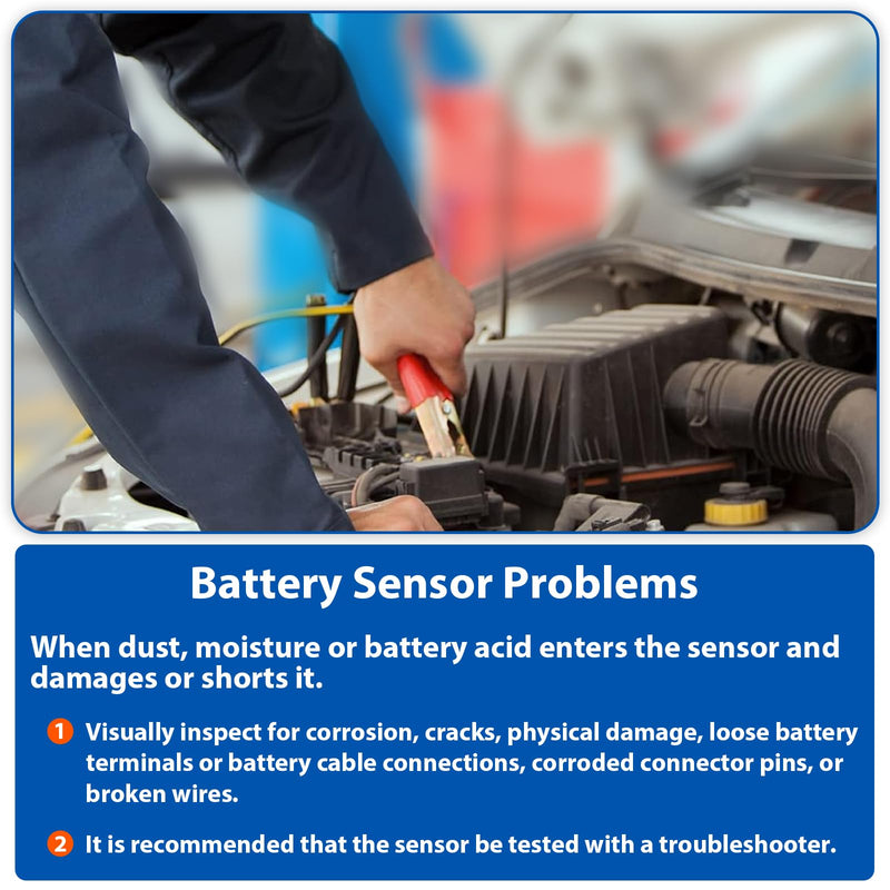 4692269AI Battery Current Sensor for 11-16 Chrysler 200 300/11-16 Jeep Wrangler Cherokee/13-17 Dodge Ram 1500 2500 3500 Charger Journey Challenger Viper/13-19 Fiat 500 Battery Sensor 4692269AI