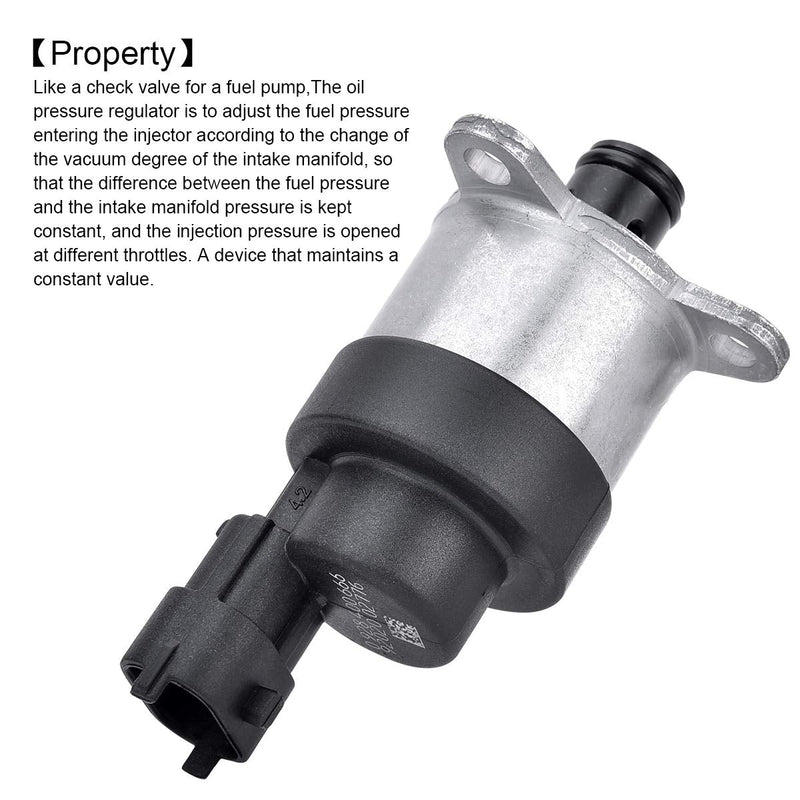 EVIL ENERGY 0928400666 Diesel Fuel Pressure Regulator Compatible with Dodge Ram Cummins 2003-2007 Diesel 5.9L