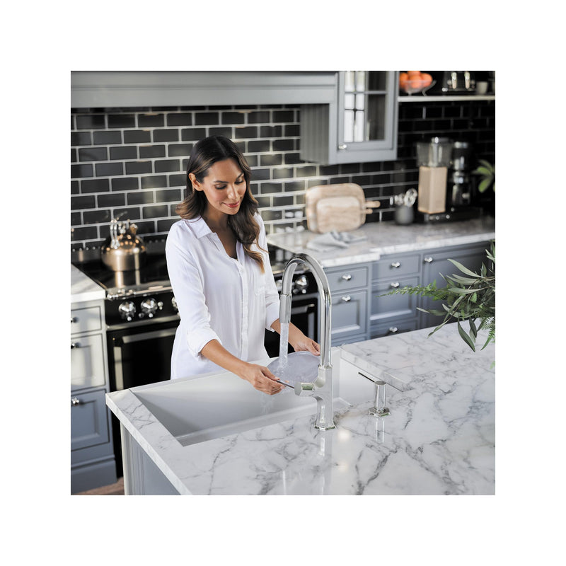 hansgrohe3-inch Bath and Kitchen Sink Soap Dispenser Transitional in Chrome, 04857000