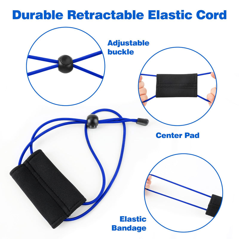 2 Pcs Fishing Graph Cover Straps - Keep Your Fish Finder Cover Secure During Travel 3 Colors