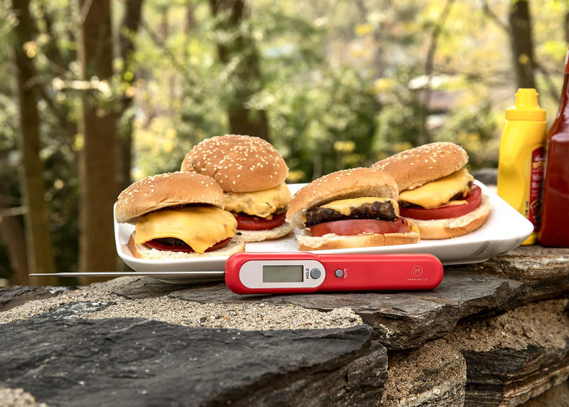 Henning Lee Battery Free Kinetic Instant Read Thermometer for Kitchen and Grill