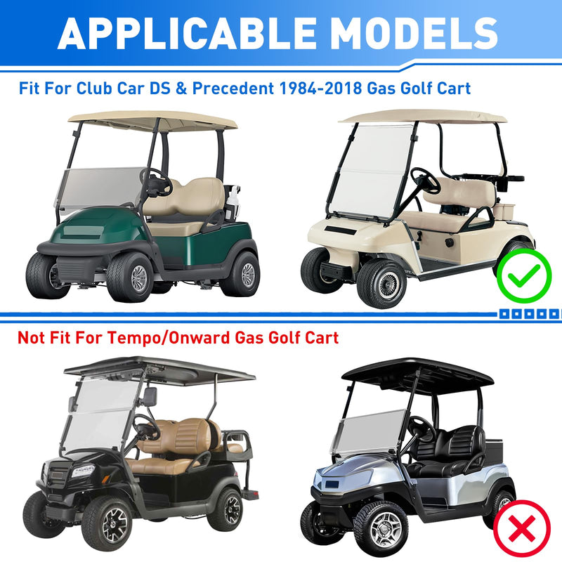 Oil Warning Light for Club Car DS & Precedent 1984-2018 Gas Golf Cart,Replace OEM 1016630