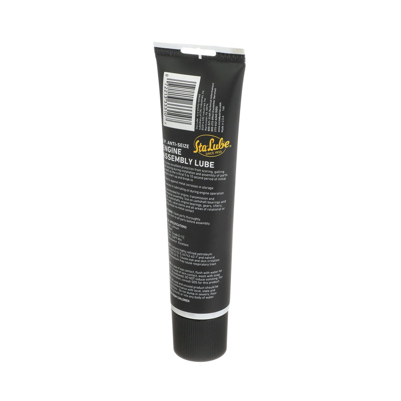 Sta-Lube Extreme Pressure Engine Assembly Lube SL3331-10 Wt Oz. Tube, Anti Seize Lube 10 Oz