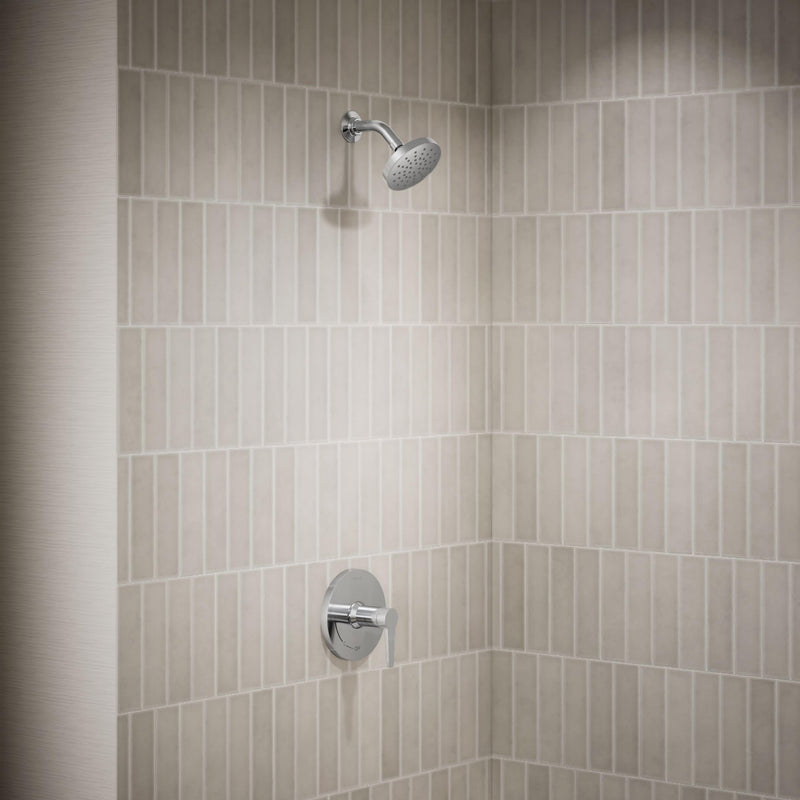 Kohler Pitch Rite-Temp shower trim set, less showerhead Polished Chrome