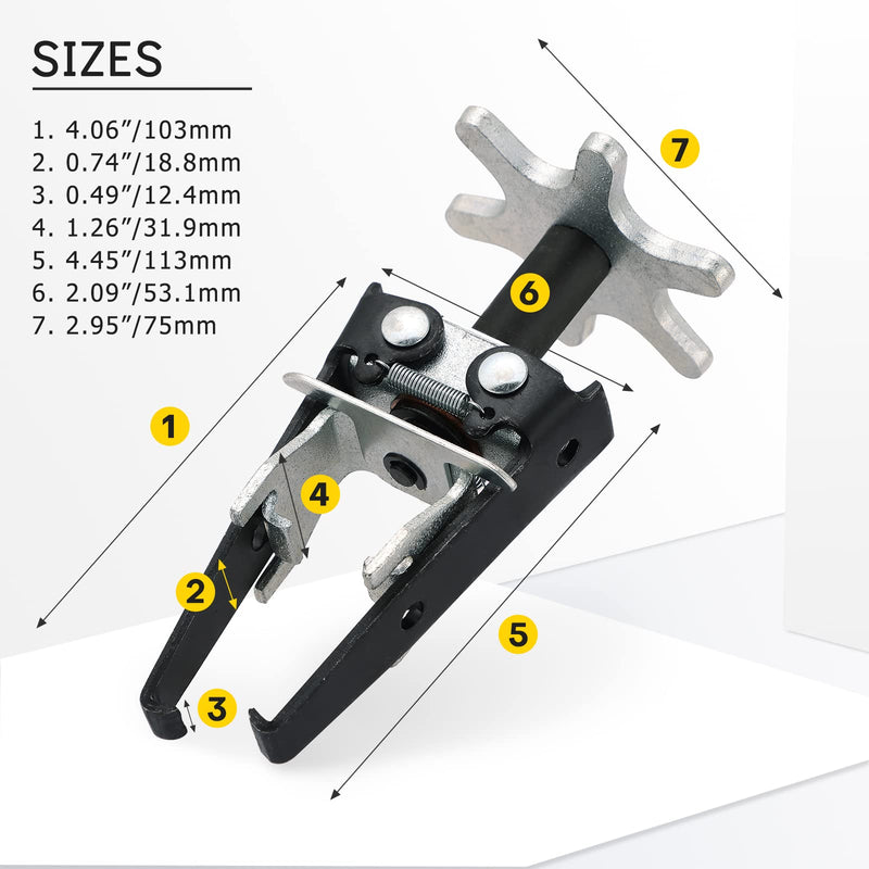 Overhead Valve Spring Compressor | Universal Automotive Engine Removal Repair Install Tool for Quick Removal of Valve Springs