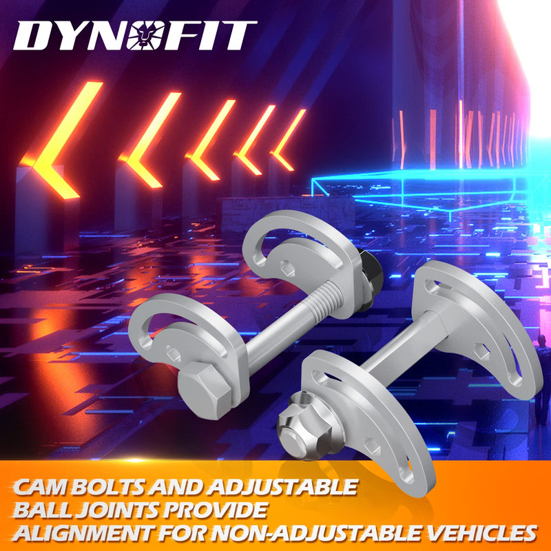 Camber Bolts Kit for Chevy Silverado GMC Sierra 1500 2500, Upper Control Arm Cam Bolts for Yukon Express 1500 2500 Hummer H2 H3, Alignment Camber Caster Adjusting Bolt ±1.5 Degree, 2PCS
