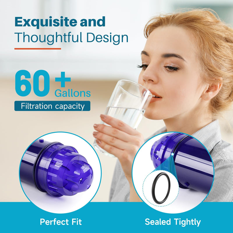 ICEPURE PPF001 Pitcher Water Filter Replacement for Pur CRF950Z, PPF951K, PPT700W, CR-1100C, DS-1800Z, CR-6000C, PPT711W, PPT711, PPT710W, PPT111W, PPT111R Pitchers and Dispensers,4PACK 4 Count (Pack of 1)