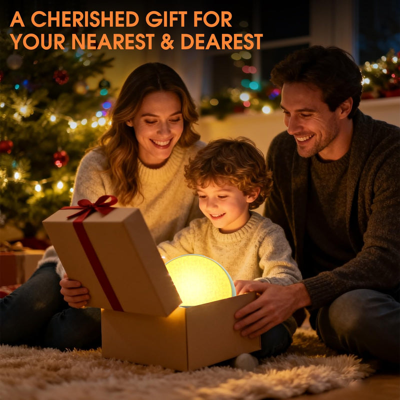 Sunrise Alarm Clock, White Noise Sound Machine with 30 Soothing Sounds, Dimmable Night Light, Natural Sunlight Lamp Gentle Wake Up Light for Bedrooms, Kids, Heavy Sleepers Adults, Baby, Ideal for Gift Putty