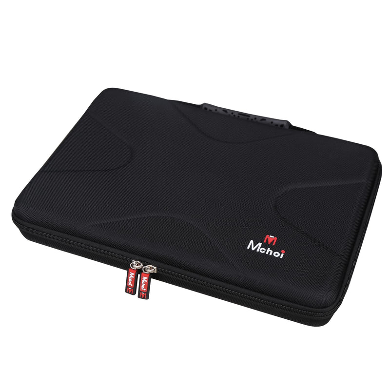 Mchoi Hard Portable Case Compatible with Epson Perfection V39/V39 II/V19/V19 II Slim Scanner(Case Only) (Black) Black