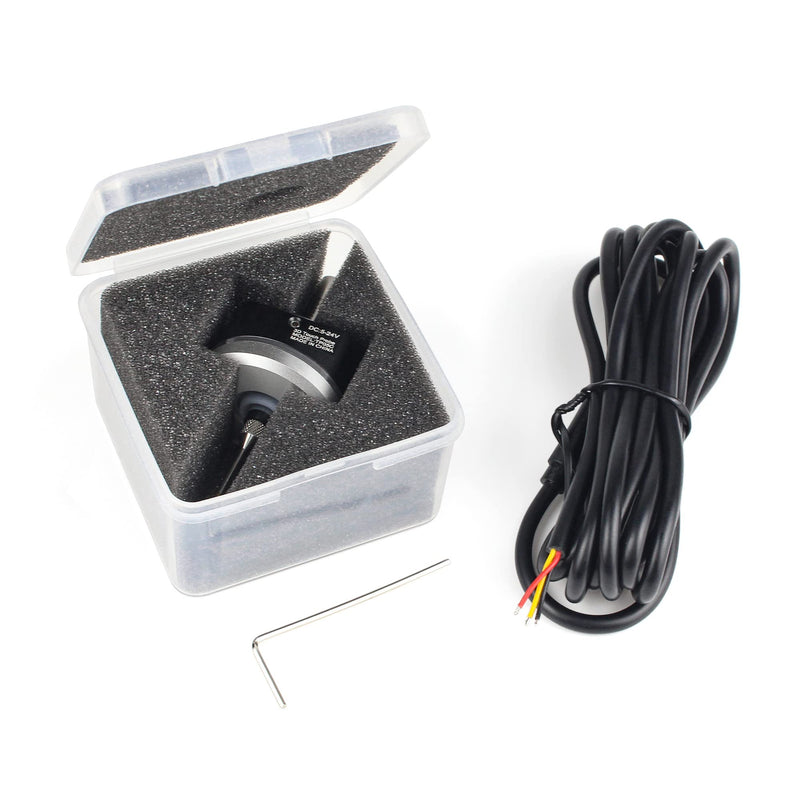 CNCTOPBAOS 3D Touch Probe Edge Finder to Find Desktop Center,V5 NPN NO 3D Edge Finder with Tip,Waterproof Anti-roll CNC Router Probe 6mm Handle Compatible with Mach3 GRBL CNC Milling Machine Style B