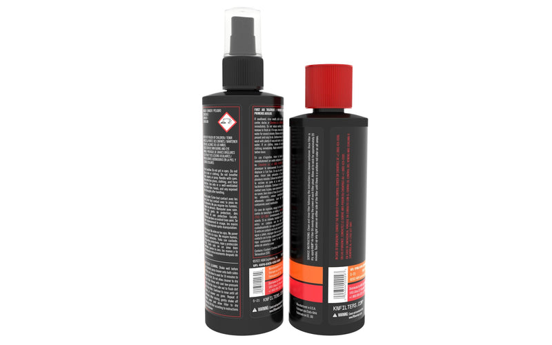 K&N Air Filter Cleaning Kit: Squeeze Bottle Filter Cleaner and Red Oil Kit; Restores Engine Air Filter Performance; Service Kit-99-5050 Cleaning Kit-Squeeze