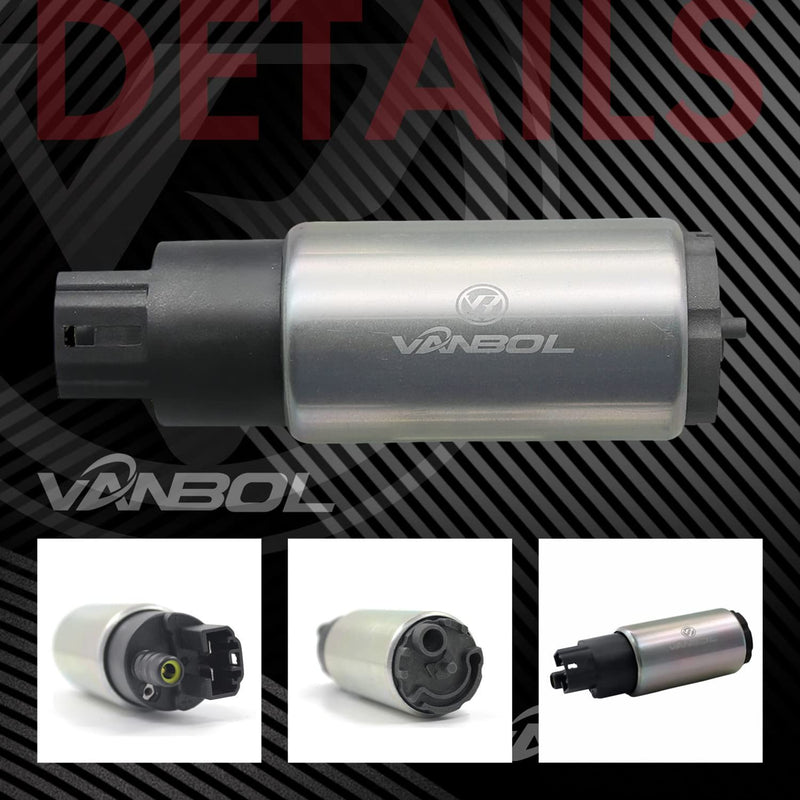 Electric Fuel Pump Install Kit Fit Toyota Pontiac Scion Nissan Lexus Honda Ford High Flow Universal Automotive 12v Gasoline Replaces Compatible E2068 GSS341 E8229 E8577M SP8022M E8213 EFP382A
