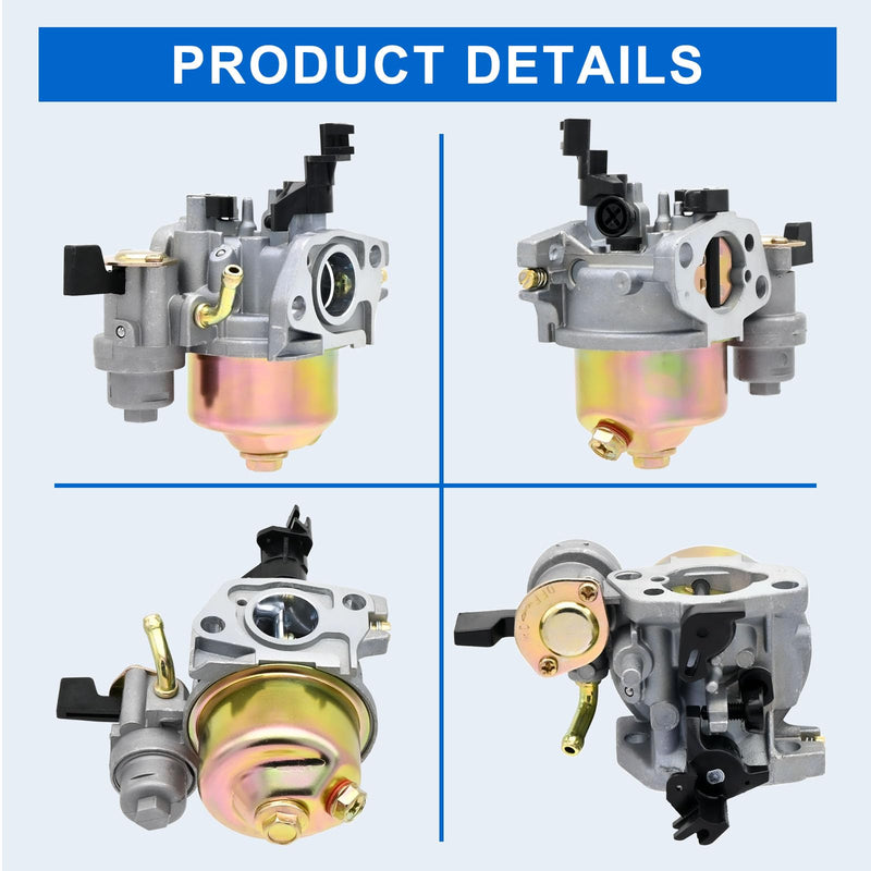 FitBest GX160 Carburetor for Honda GX120 GX200 5.5HP 6.5HP Engines – Harbor Freight Predator 212cc 224cc Replacement – Ideal for Go Karts, Pressure Washers, Water Pumps 2 Tall, 1.5 Width