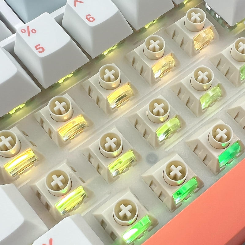 Kailh Box Ice Cream Pro Max Keyboard Switches,Pre-Lubed Linear 5-pin 45gf RGB SMD Switch for Mechanical Keyboard(Ice Cream 108Pcs)