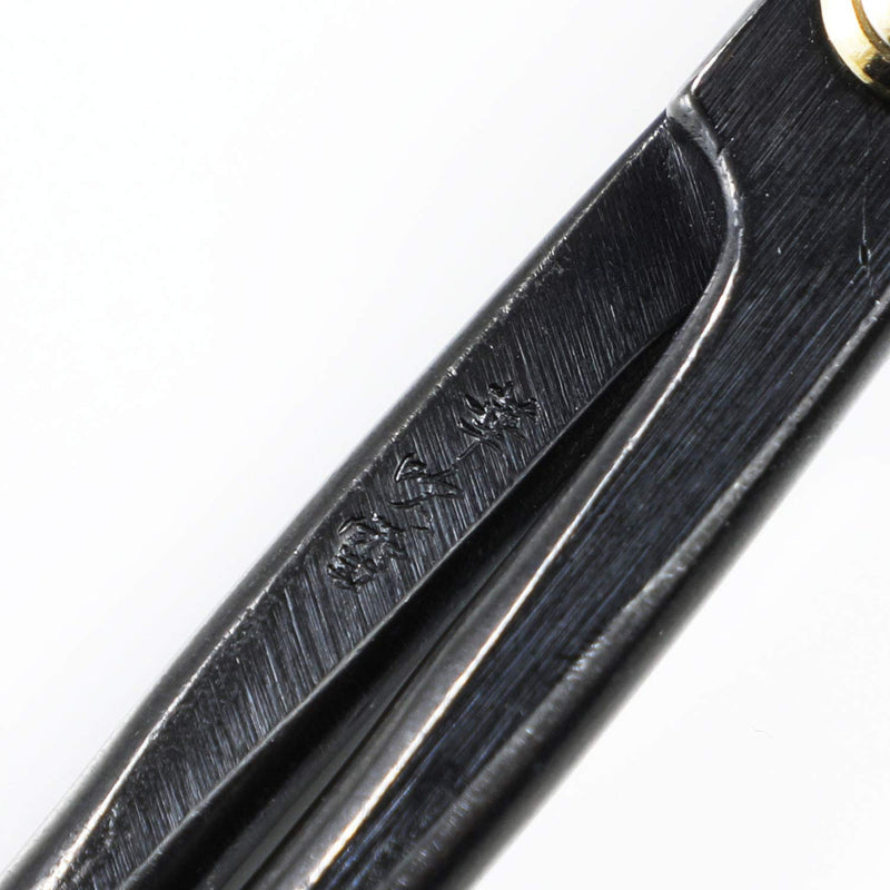 Wazakura Twig Bonsai Scissors Made in Japan 8-1/4inch(210mm), Japanese Bonsai Garden Tools, Hasami Pruning Shears - Long Handle Black 210.0 Millimeters Twig Long Handle Black