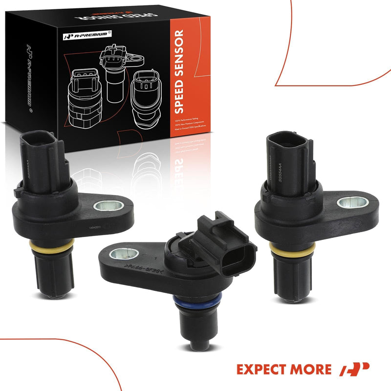 A-Premium 3Pcs Speed Sensor Compatible with Ram 3500 2017, Ram ProMaster 1500 2500 3500 2014-2016 & Dodge Grand Caravan 2011, Avenger 2011-2014 & Chrysler Town & Country 2008-2015, 200, Pacifica
