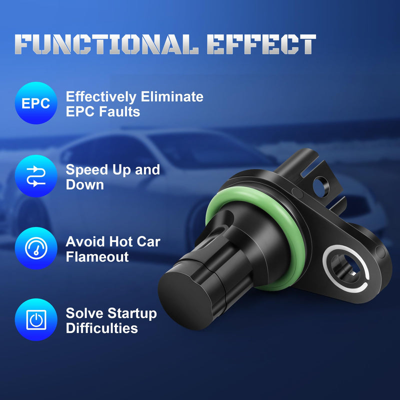 Set of 2 Camshaft Position Sensor Compatible with BMW 128i 135i 325i 328i 330i 335i 528i 535i 550i 650i 750i 2007-2011 Replaces 13627525014, 13627546660, 13627558518