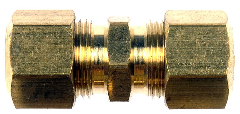 Dorman 800-141 Fuel Line Compression Union - 3/8 In. Steel Line, 3 Pack Universal Fit