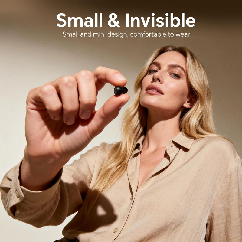 Yihou Invisible Small Mini Sleep Earbuds Headphones Wireless Bluetooth | Comfortable Tiny Sleeping Smallest Low Profile Micro Discreet Hidden Kids Earbuds Ear Buds for Small Ear Canals Women Work Nude