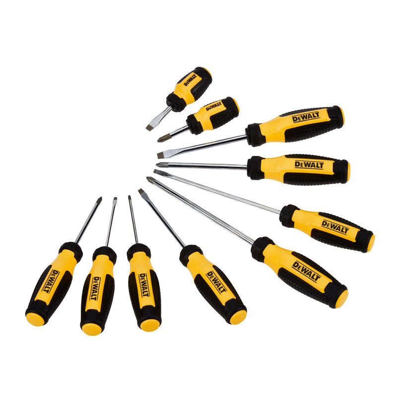 DEWALT Fixed Bar Screwdriver Set (10 pc.) (DWHT65201) No Size