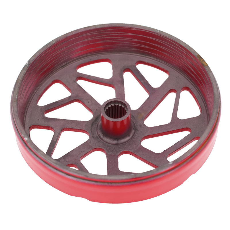 Glixal High Performance Clutch Bell Housing for GY6 125cc 150cc 180cc 200cc 152QMI 157QMJ Based Engine Scooter Moped ATV Go Kart Quads, Racing Clutch Drum Cover (Type C) type c