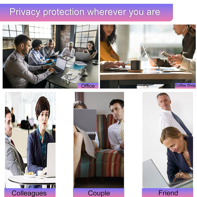 KEANBOLL 16 Inch Magnetic Privacy Screen for Laptops (16:10) - Removable Anti-Glare Filter with Blue Light Reduction | Compatible with HP, Dell, Acer, Asus, Samsung, Lenovo Laptops etc 16-Inch 16:10 Aspect Ratio
