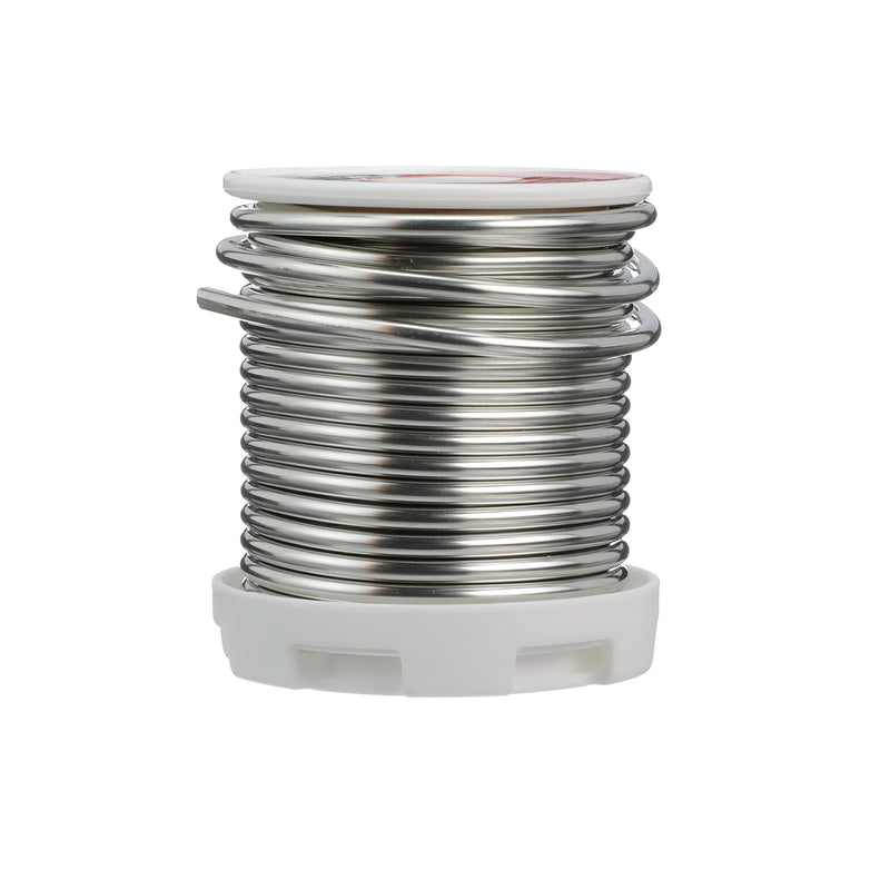 Safe-Flo 29025 Wire Solder, 1 Lb. Bulk, Solid, Silver Gray