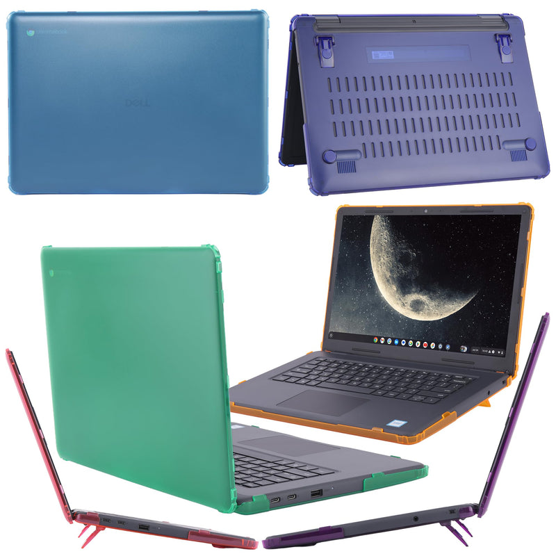 mCover Case ONLY Compatible with 2026+ 14-inch Dell Chromebook 14 CC14260 Clamshell Laptop (Without 360 ° Hinge, NOT Fitting Any Other Dell Models)- Green