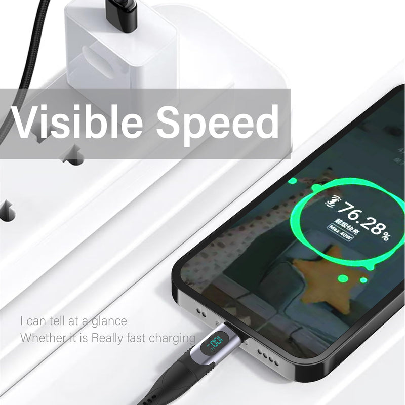USB C Adapter, 100W USB C Female to USB C Male Extension Adapter Type C Power Meter Tester with Digital Display for iPad Pro iPhone 15 Pro Max MacBook Pro Laptop and All USB C Cable