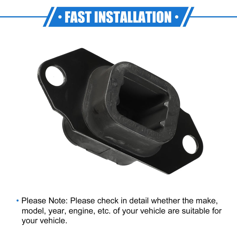 Transmission Mount Compatible for Nissan Versa 2012-2019, Anti Deform Rubber Black No.112201HA0B Mount Bracket