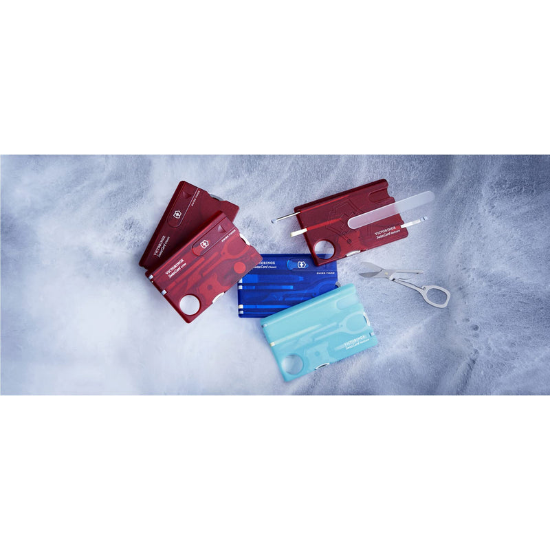 Victorinox Swiss Army Swiss Card, Translucent Sapphire