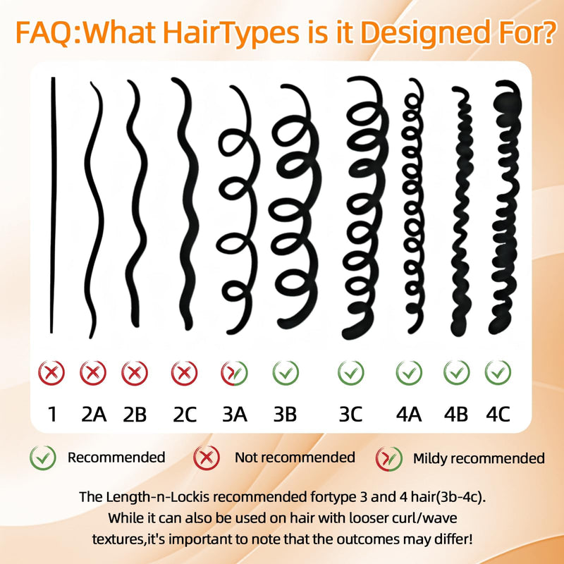  [AUSTRALIA] - CRUIFU Hair Stretcher for Natural Curly Hair, 4Pack Helps Reduce Shrinkage | Breathable adjustable design delivers comfortable no-heat stretching while helping maintain natural curl definition. 13IN*4PCS-2026NEW