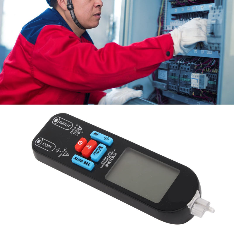 Multimeter Tester, 1999 Counts LCD Display Digital Multimeter, Portable Auto Ranging Amp Tester with Back Lights for Testing AC and DC Voltage, Capacitance, Resistance, Diode