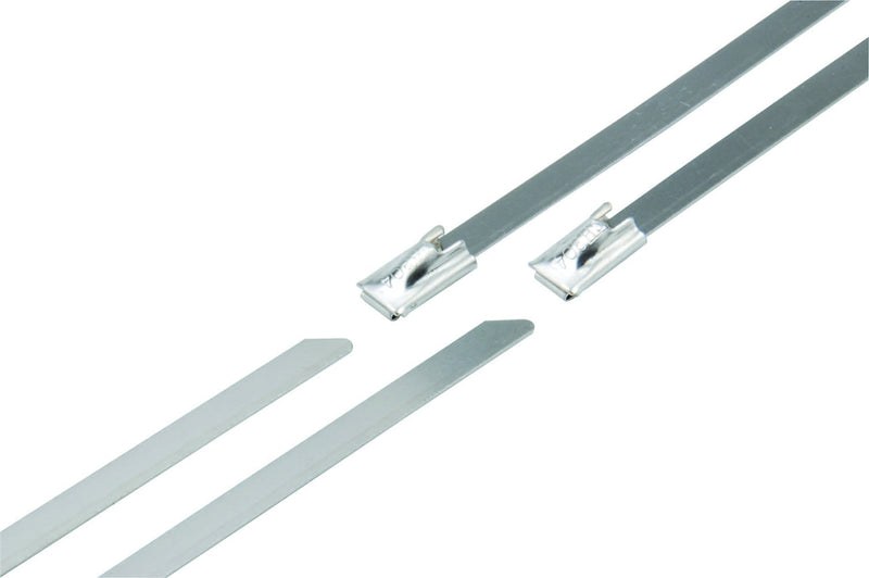 Design Engineering 010202 14" Stainless Steel Locking Ties (Pack of 5) 14" (Pack of 5)