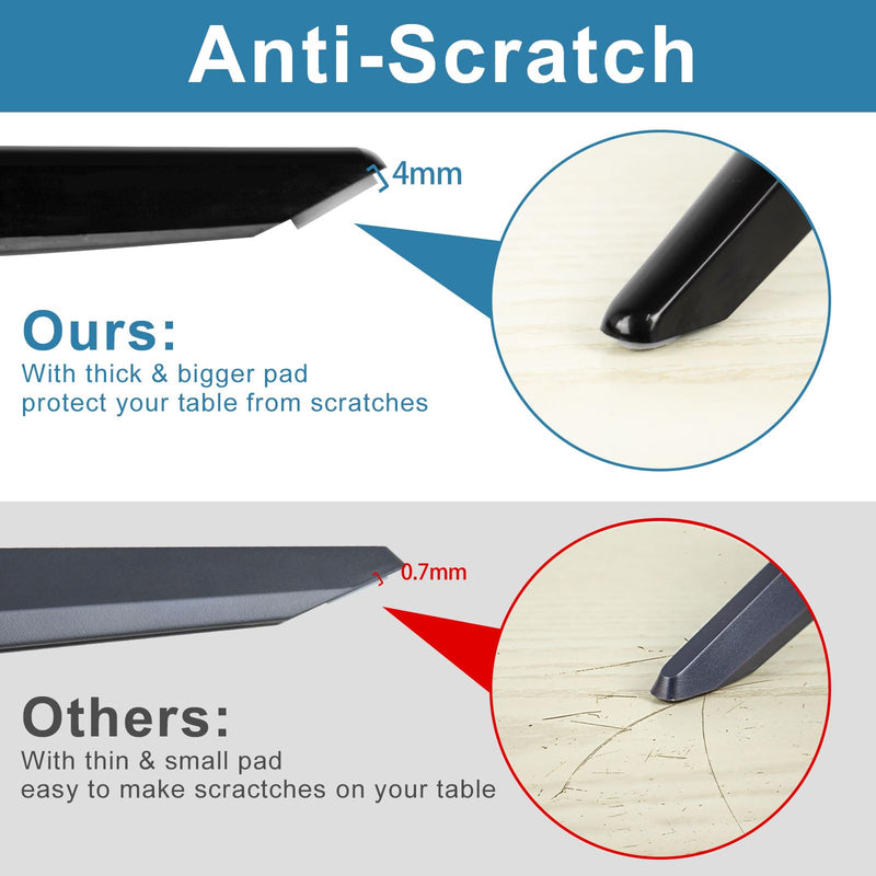 TV Legs for Onn Roku TV Stand Legs, TV Base Stand Legs Only for Onn Roku TV, Please Measure The Distance Between The Centers of The TV Holes, with Screws and Instruction