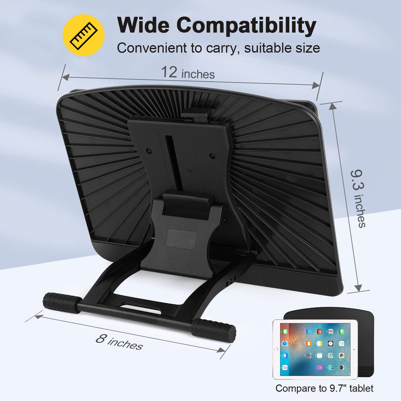 Parblo PR 100 Universal Tablet Stand with PR01 Drawing Glove,Adjustable from 10 to 16 inch for Drawing Tablets, Monitors