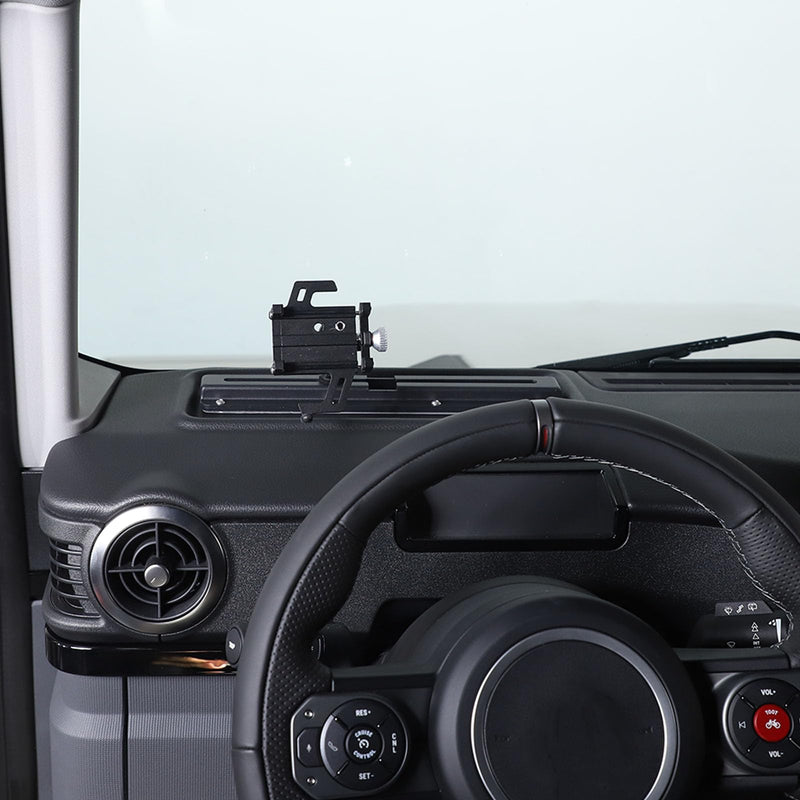 Car Central Control Multi-Function Phone Bracket Compatible with Ineos Grenadier 2020-2024 Dash Panel Track Cell Phone Holder Insert Accessories (Type A, Style A) Type A