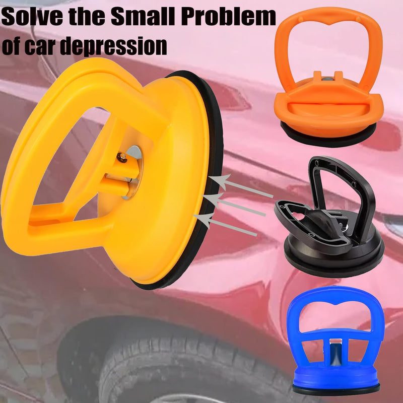 Car Dent Puller Repair Kit,Powerful Car Suction Cup Dent Puller Kit Handle Lifter,Car Dent Removal Kit,Car Dent Remover Tools for Auto Body Dents Remove,Glass,Screen,Tiles Lifting Objects Moving (A) A