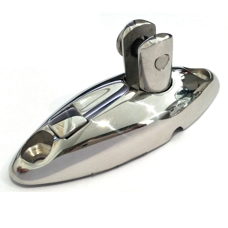 316 Stainless Steel Marine Grade Deck Swivel Hinge Mount Bimini Top Hardware