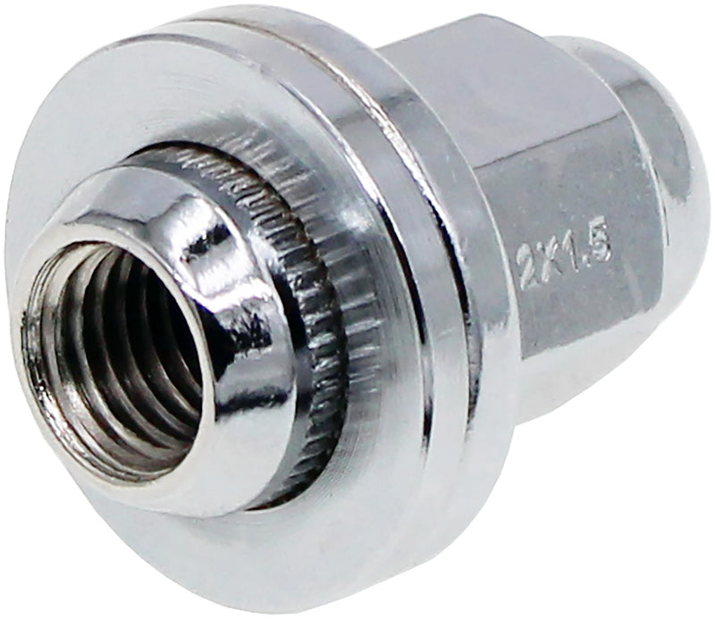 Dorman 611-229 M12-1.50 Wheel Cover Retaining Nut - 19 mm Hex, 37.48 mm Length Compatible with Select Lincoln Models, 10 Pack